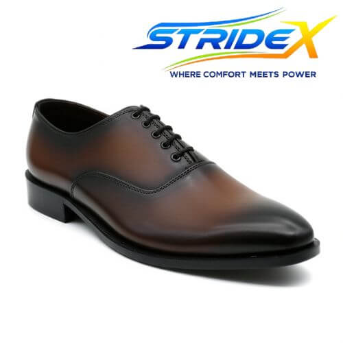 Classic Formal Shoes for Men – Black, Dark Brown & Camel | Sizes 6–11 - StrideX